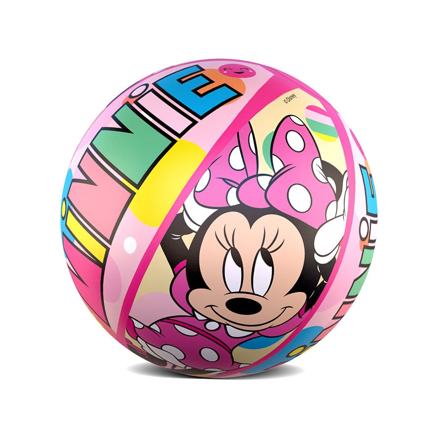 Bola inflavel para diversão, Minnie 40 cm