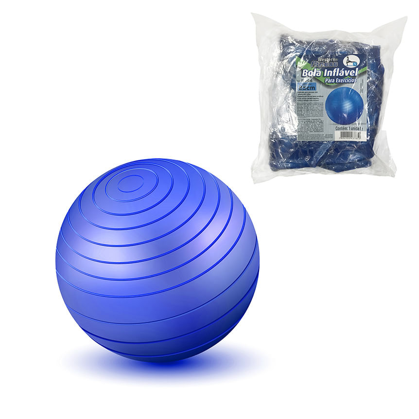 Bola Inflavel Exercicio 85Cm Western