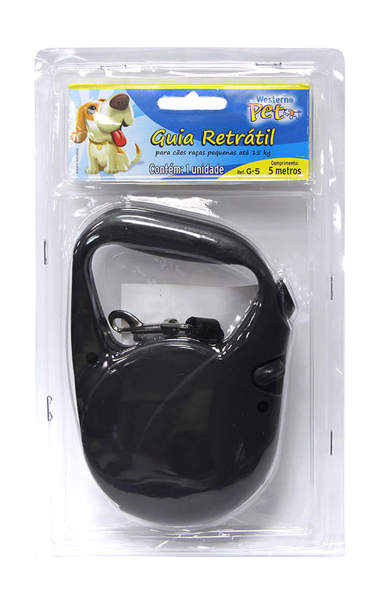 Guia Retratil 5M 15Kg Western Pet