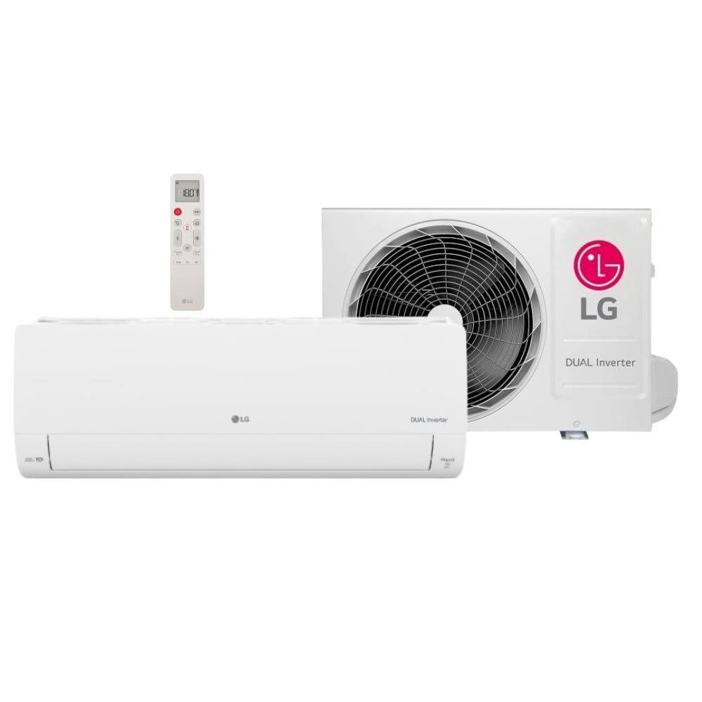 Ar Condicionado LG DUAL Inverter AI Voice 18000 BTUs Frio 220V S3-Q18KL31C - WebContinental