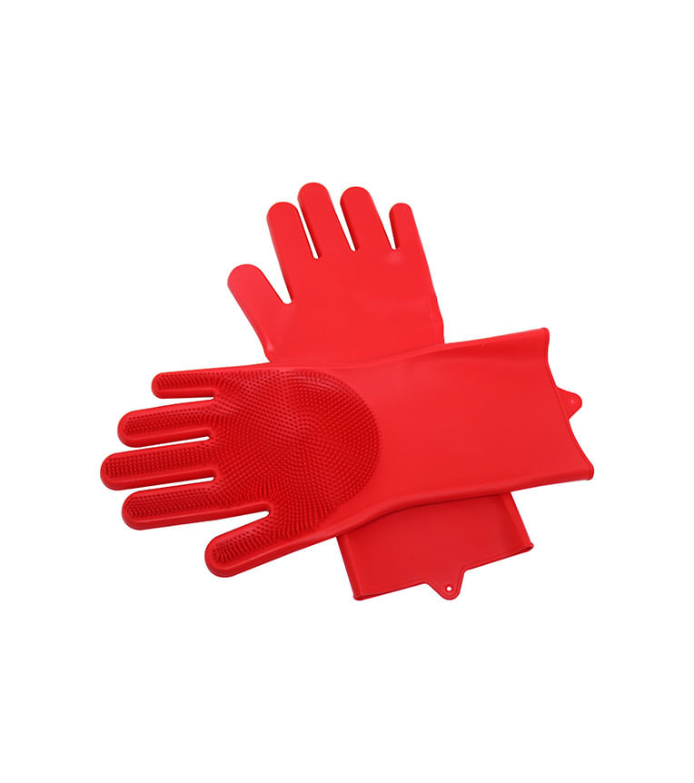 Luva Esponja De Silicone 1Par Western Home