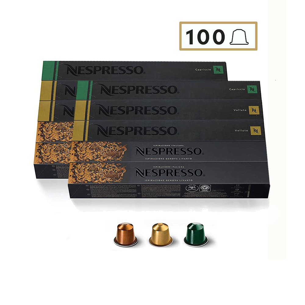 Nespresso 100 cápsulas de café Equilibrado