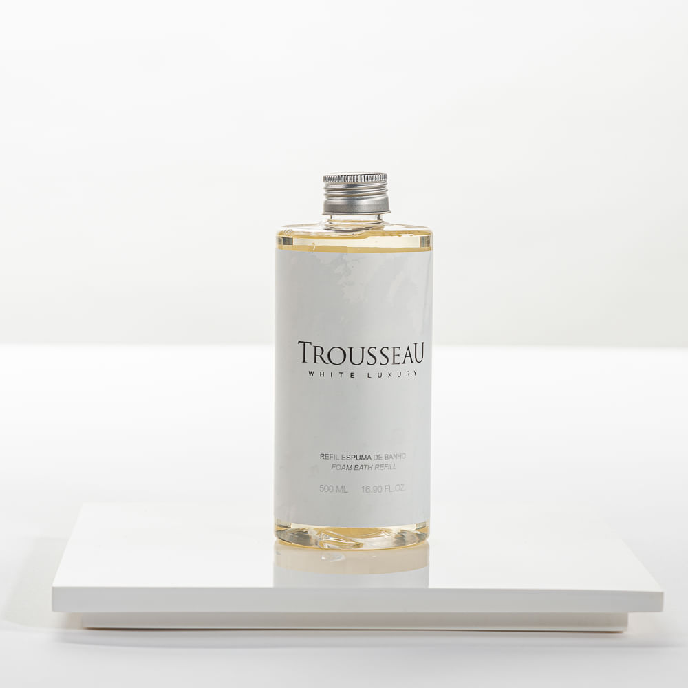 Refil Espuma Banho White Luxury 500 Ml