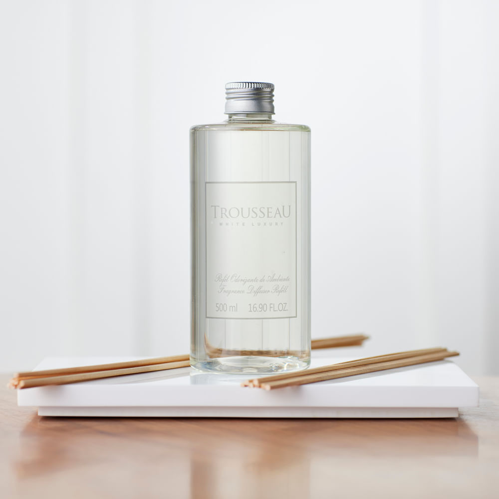 Refil Odorizante Varetas White Luxury 500 Ml