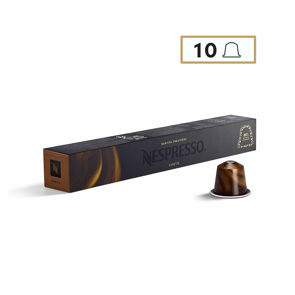 Cápsulas de Café Nespresso Corto - 10 Cáps Nespresso Corto
