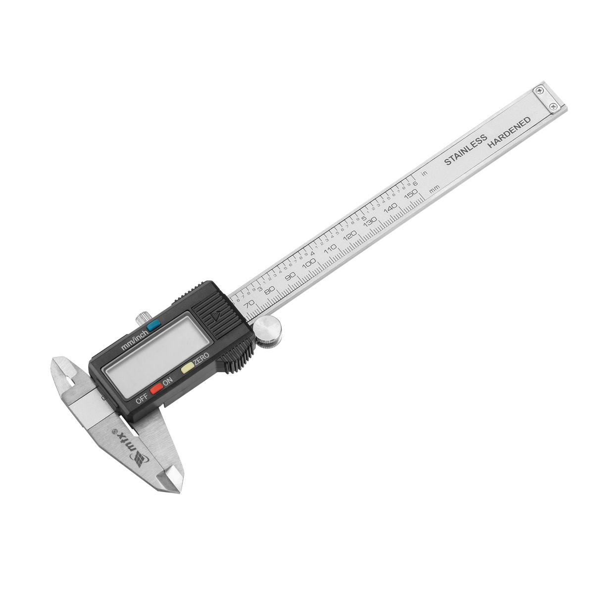Paquímetro Digital 150mm MTX Aço Inoxidável Precisão 0.02mm Profundidade - GUIMEPA