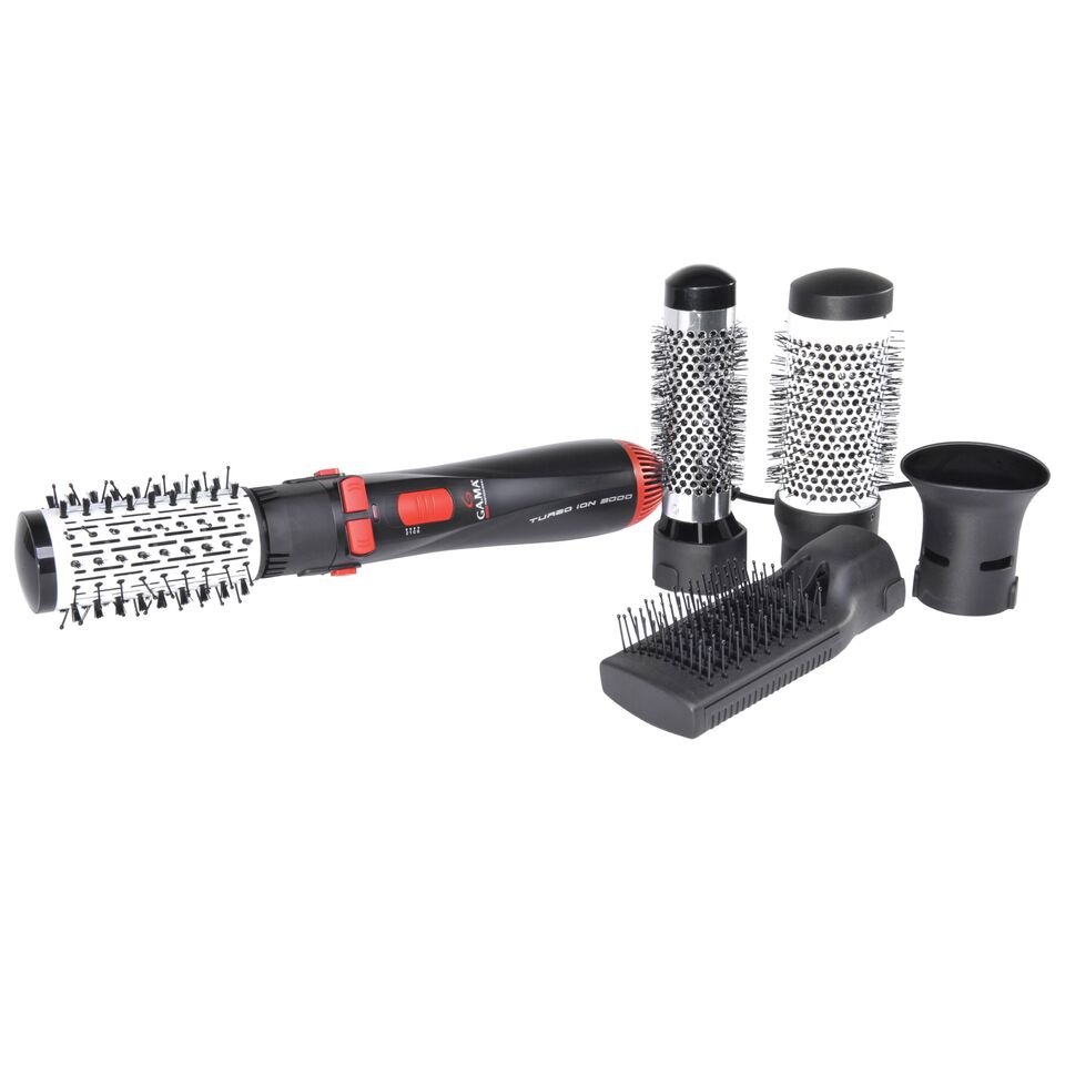 Escova Modeladora Gama Italy Turbo Íon 3000 Rotating Styler - 127V