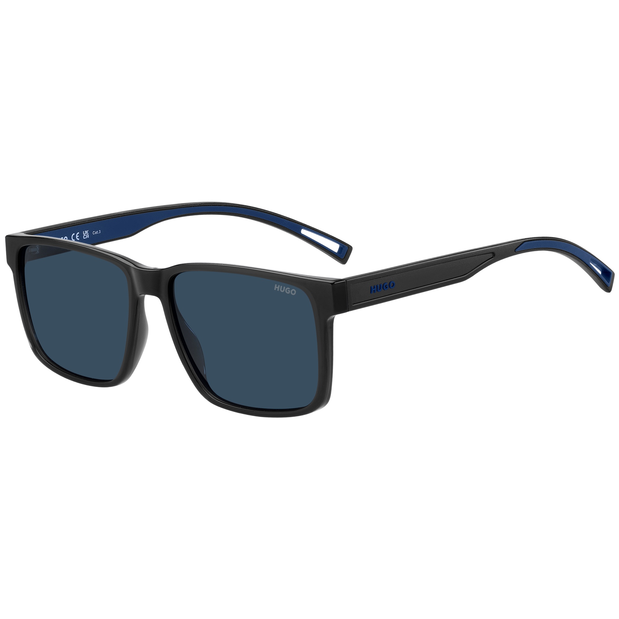 Óculos de Sol Hugo Hg 1369/S Kb7 - Cinza Escuro 57 - Compre Óculos