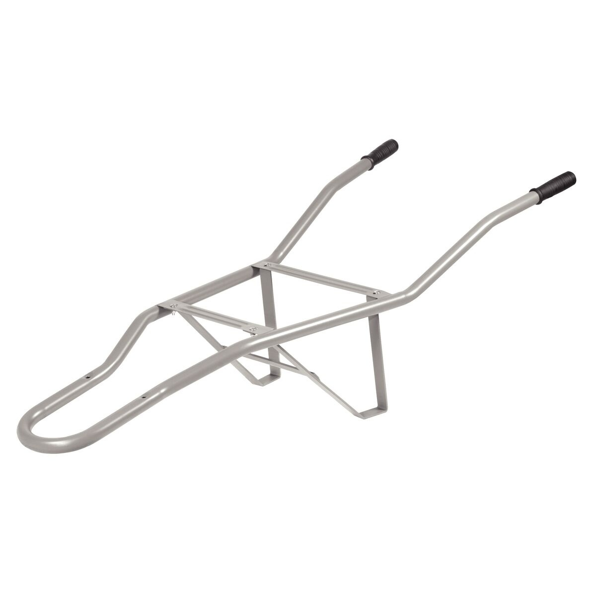 Conjunto Braços Carrinho De Mão Tramontina Aço Tubular 1,5mm Cinza ...