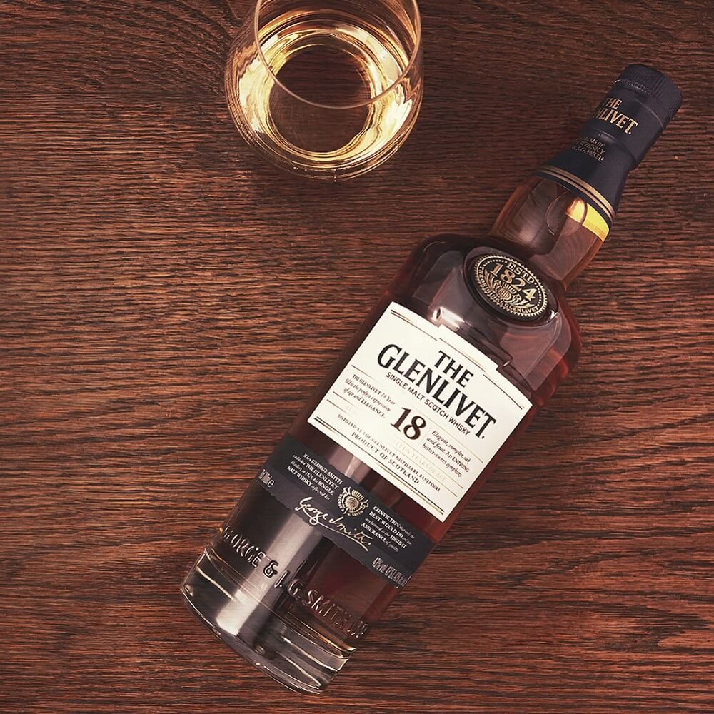 The Glenlivet Whisky Single Malt 18 Anos Escocês - 750ml